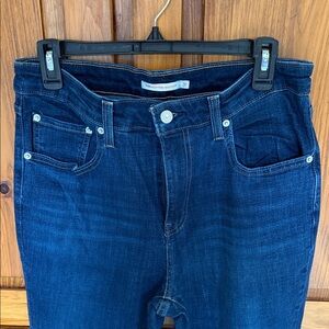 Dark Blue Denim Jeans